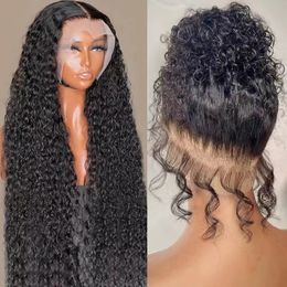 Laces frontales de 32 pulgadas Peluca para cabello humano 13x4 para mujeres brasileñas Oavas Mujeres negras pelucas sintéticas