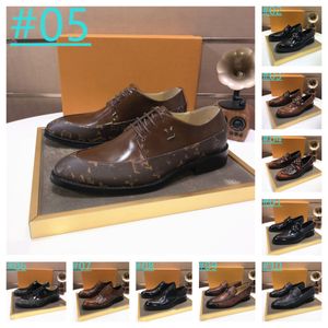 32 Modèle Mocassins En Cuir Designer Hommes Mocassins Gancini Oxford Derby Chaussures Habillées Gentleman Mocassins À Verrouillage Taille Eur 38-45