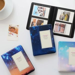 32 poches d'album de livres photo Starry Sky 3 pouces pour Fujifilm Instax Mini Films Album Instax Mini 9 8 7S 90 70 25 NAY CARD