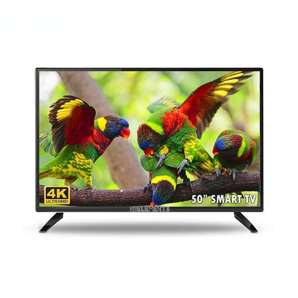 32 Vente d'un téléviseur LED Android intelligent 4K de 50 pouces avec récepteur de télévision interne