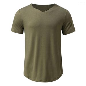 320 Designer T-shirt Mouw Korte T-shirts Herenshirt voor mannen Zwart Effen Kleur Slim Fit Muscle Tee Comfort -shirt ee Comt