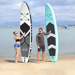 320815m gonflable Stand Up Paddle Board SupBoard planche de Surf Kayak Surf ensemble S U P avec sac à dos pompe à dos sac de transport ailerons 240127