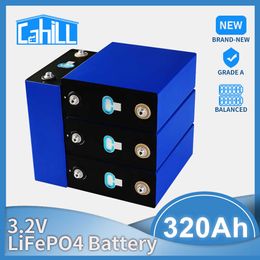 320AH LIFEPO4 Batterij Grade A 3.2V 310AH Lithium Iron Fosfaat Batterij Pack Diy Cell voor 12V 24V RV EV Golf Carts Zonne -energie