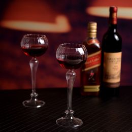 320 ml creatieve cocktailglas Europa Stijl Bloemvorm Red Wine Whisky Copita Glass Goblet Wedding Party Champagne Glazen Cup