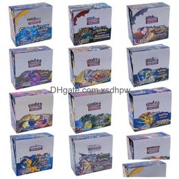 324 Paquetes de refuerzo de juegos de cartas Tarjetas de emparejamiento de mesa Pixie English Drop Delivery Dh0Zh