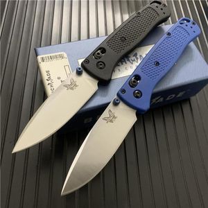 324 Mango 535535S Plegable AXIS quotS30V Cuchillo BENCHMADE Polymer Satin Plain Bugout Blade BM601 Cuchillo de camping BM BM42 BM940 Rq84662258