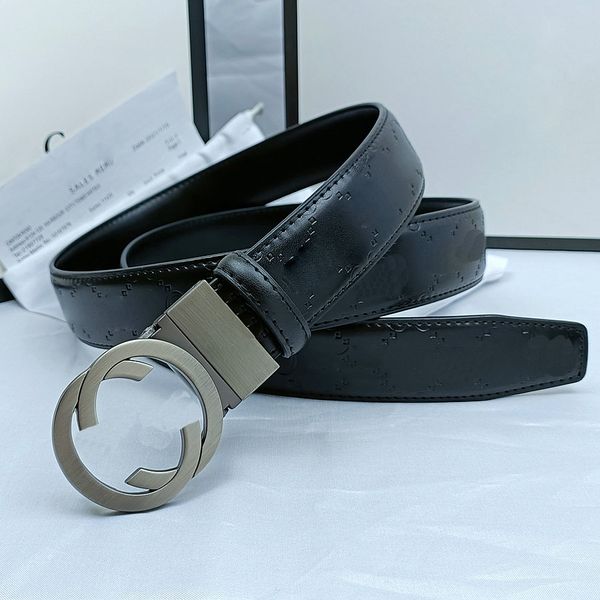 329 Lettre de mode Designer Femmes Men Belt Classic Cowskin Belts Largeur décontractée 4,0 cm Taille 105-125 cm 4 Couleur Très bon festival Cadeau More Choix of Color Cosplay