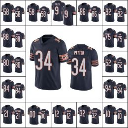 32C Jersey Chicago''bears''men # 52 Khalil K 9 Nick Foles 10 Mitchell Trubisky 80 Graham''''femmes Jeunesse Custom Navy Vapor Limited Jerse