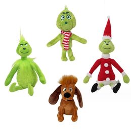 32 cm kerstgroen monster knuffel kinderkerstmis knuffelpoppen