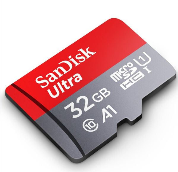 Teléfono inteligente SDK de 32 GB/64 GB/128 GB/256 GB Capacidad real Cámara de alta definición Tarjeta Micro Memoria SD 100 MB/S UHS-I C10 Grabadora de coche de alta calidad Tarjeta TF