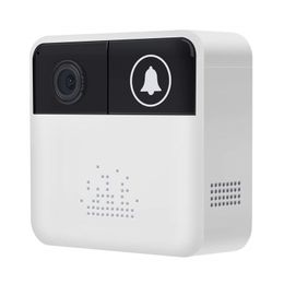 32GB Mini caméra de sonnette 720P HD Smart Video Doorbell WiFi Caméra de sécurité à domicile Mobile Door Bell Ring Conversation bidirectionnelle en temps réel APP View