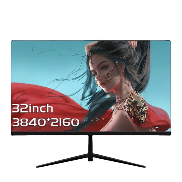 Moniteur Ultra clair 32 pouces 4K 60Hz, panneau IPS, écran LED UHD, moniteurs de jeu pour ordinateur de bureau, FreeSync/g-sync, Design dessin PS5