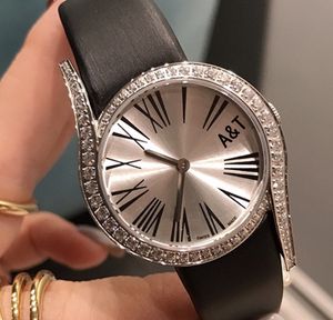 32mm luxe dames mode horloge diamant horloges g0a42150pure roestvrij stalen case Japanse kwarts beweging hoge kwaliteit klassieke pols orologio di lusso