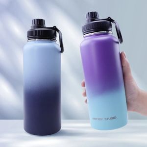 Flasques à vide extérieures de bouteille thermos de 32 oz