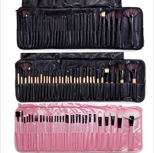 32 pièces pinceaux de maquillage professionnels eye-liner cosmétique pinceau à lèvres pinceau de fond de teint 7 couleurs DHL