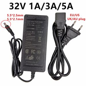 32V 1A 3A 4A 5A Universal 110V 220V AC tot DC Power Adapter Supply 32 Volt Adapter 32V5a Adaptador 32V1A 5,5x2,5 mm schakelen