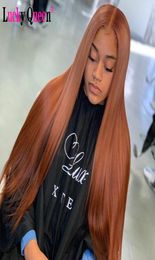 33 Couleur sans glue 13x413x6 Lace Front Human Hair Wigs for Black Women Pré-cueillette brésilienne Remy Lucky Lucky Queen Wigs4335813