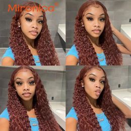 33 # Color HD Close en dentelle avec paquets MALAISIA Water Wave 3/4 Bundles with Closure Weave Human Hair Bundles Fermeure for Women