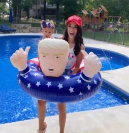 33 "Trump Zwemmen Drijvingen opblaasbaar zwembad vlot dobber zwemring voor volwassenen kinderen groothandel