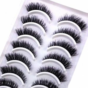 33 Style 70 boîtes 10 paires naturel 3D vison Faux Yeux maquillage Faux yeux Les Faux Cils maquillage outils de beauté en gros 5143 #