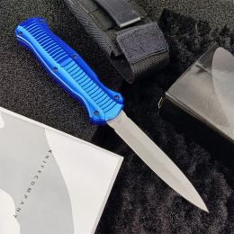 3300 Infidel 8,9 pulgadas Apertura automática rápida Hoja D2 Mango de aleación de aluminio Cuchillo de caza Camping Autodefensa EDC Multiherramienta 4600 9070 Cuchillo táctico de supervivencia