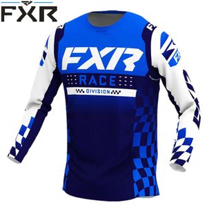3392 T-shirts voor heren FXR MTB Lange mouw Jersey Bicycle Cycling Mens Clothingman Motocross-outfit Enduro Pro Moto Cross