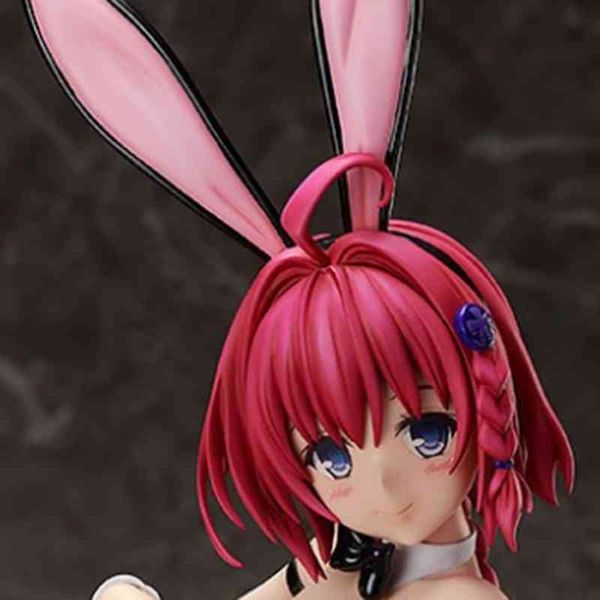 33 cm Anime To Love Ru DarknMea Kurosaki Figure 1/4 échelle Bunny Ver. Figurines d'action en PVC, Collection de figurines d'anime, jouets modèles X0503