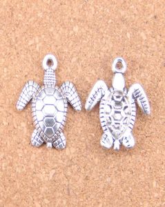 33pcs Antique Silver Bronze plaqué tortue tortues Tart Sea Charms Pendant Diy Collier Bracelet Bangle Résultats 2623mm1726563