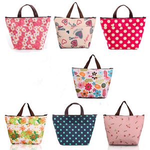 34 * 12 * 22 cm Thermische reizen Picknick Thermische Tas Lunch Tote Waterdicht Geïsoleerde Cooler Carry Lunchbox Tas Organizer 20pcs / lot Gratis verzending