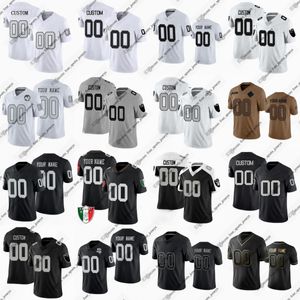 34 Bo Jackson Football Jersey Maxx Crosby Derek Carr Davante Adams Jakobi Meyers Josh Jacobs Darren Waller Marcus Allen Josh Jacobs Cyhjersey