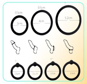 34 PCS Pinis Anneaux Cock Sleeve Delay Ejaculation Silicone perle Temps Lasting Érection Sexy Toys for Men Adult Games4815160