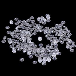 340 pièces de pierres en vrac, diamant cultivé en laboratoire, pierres précieuses Moissanita pour bijoux, vente en gros, 08mm30mm, 240106