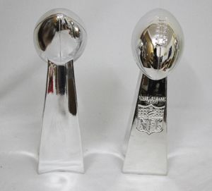 34 cm Coupe du trophée de la Ligue de football américaine The Vince Lombardi Trophy Height Replica Super Bowl Trophy Rugby Nice Gift3154506