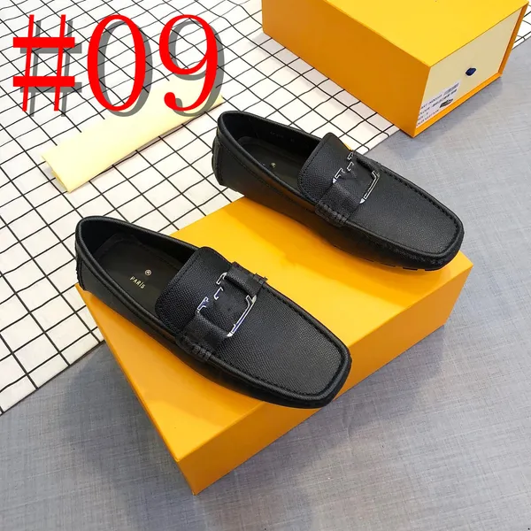 34model Diseñador de lujo Hombres Mocasines Zapatos Café negro Estampados de cocodrilo Resbalón en borlas Mocasines Zapatos casuales para hombres Vestido formal Zapatos de cuero para hombres