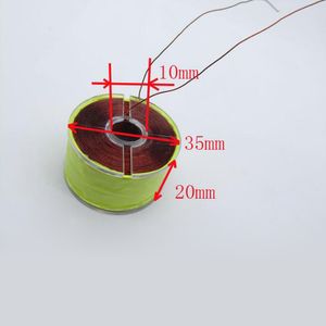 35*10*20mm Magnetische Levitatie Spoel Inductie Spoel 1000 Turns DIY Volledige Koperen Kern Suspension Coil lijn Diameter 0.35mm