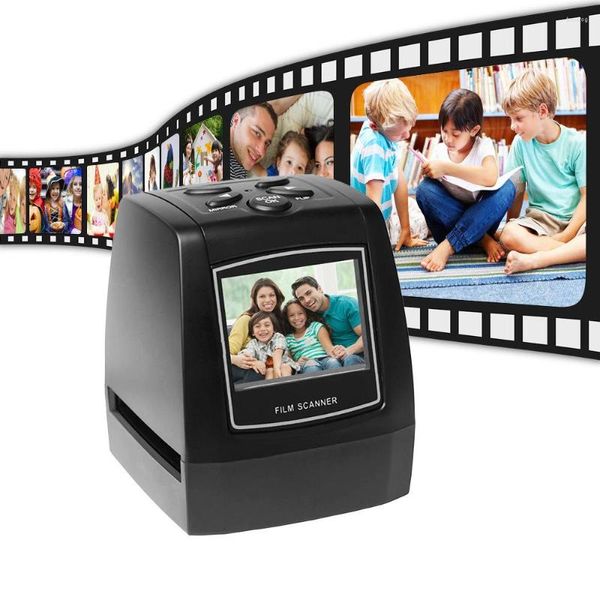 Escáner de película de 35/135mm, escaneo de diapositivas negativas con pantalla LCD a Color de 2,36 pulgadas, impresora compatible con Windows XP/Vista/Win 7