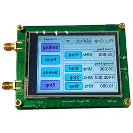 Livraison gratuite 35-4400M ADF4351 RF Source de signal générateur de signal onde/point fréquence presse Sn LCD contrôle d'affichage Vwdqf