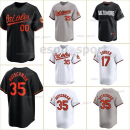 35 Adley Rutschman 2024 Baseball Jersey 17 Colton Cowser 7 Jackson Holliday 2 Urias Henderson Ryan Mountcastle Santander Cedric Mullins Austin Hays