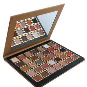 35 kleuren naakt oogschaduwpalet groothandel private label naakt oogschaduw warme neutrale make-up luipaard wild 240123