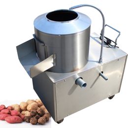 350 type root plantaardige fruit gember aardappel roller dunschiller wassen peeling reinigingsmachine 150-220 kg / uur