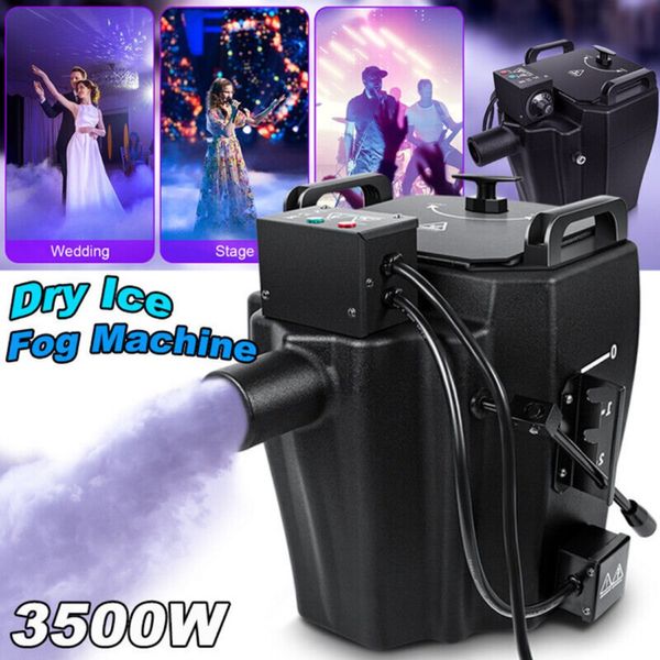 3500 W Trockeneis-Nebelmaschine, tiefliegende Nebelmaschine, Party, Hochzeit, DJ-Show, Nebelgerät