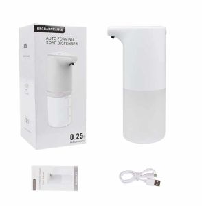 Distributeur automatique sans contact de 350ml, chargeur USD, distributeur de mousse de savon à Induction infrarouge, désinfectant pour les mains de cuisine, accessoires de salle de bains BJ