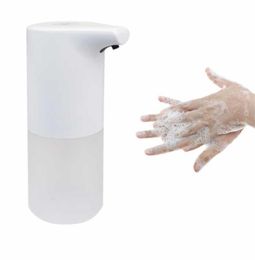 Dispensador automático de jabón sin contacto de 350ML, máquina de espuma inteligente con carga USB, dispensador de jabón de espuma con Sensor infrarrojo para baño de oficina en casa