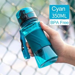 350ml Waterflessen BPA Gratis Eiwit Shaker Kind Draagbare Lekvrij Sport Drinkware Outdoor Milieuvriendelijke Tritan Fles