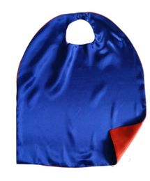 3527Inchlw Cap de super-héros à double couche simple pour les enfants de 1115 ans 11 couleurs Choix en satin Halloween Superhero Co3153428