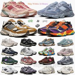 Dhgates 9060s Diseñador Zapatillas para correr Hombres Mujeres Cuarzo Gris Sal marina Nube de lluvia Edad del descubrimiento Azul Haze Mineral Rojo para zapatillas de deporte para hombre Zapatillas deportivas al aire libre 36-45