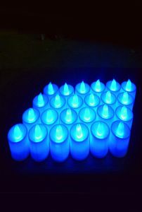 3545 cm LED Tealight Tea Candles Flameless Light Battery bediende bruiloft Verjaardagsfeestje Kerstdecoratie hele7564618