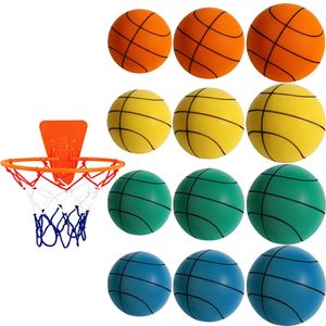 357 Basketbal voor kinderen Indoor Stuiteren Hoge Mute Bal Sport Spel Kinderen Verjaardag Kerstcadeau 240131