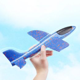35 cm EPP Airplane Hand Throw Lanzamiento al aire libre Niños de planeador Flider Children Double Hole Thiring Favors Favors Fun Kid Toys