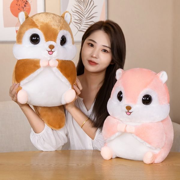 35cm Lovely Honey Glider Animal Doll con cola de 22cm Ardilla de peluche de juguete Home Wedding Party Toys para niños Regalos para niños